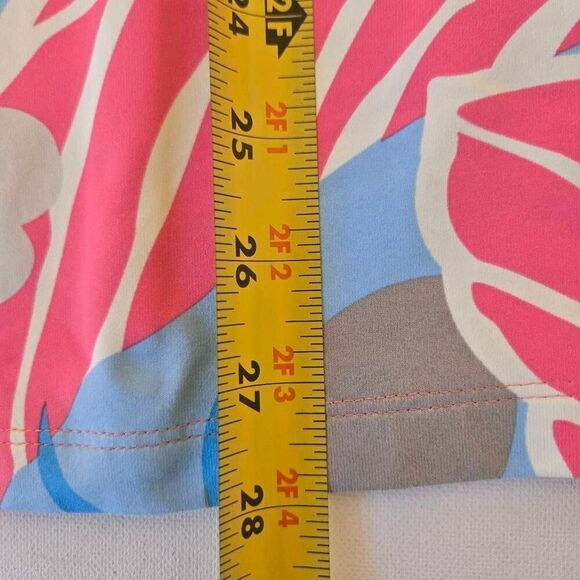 J. McLaughlin for Dillards Womens Tropical Catalina Henley Tunic Multi Medium - Picture 9 of 12